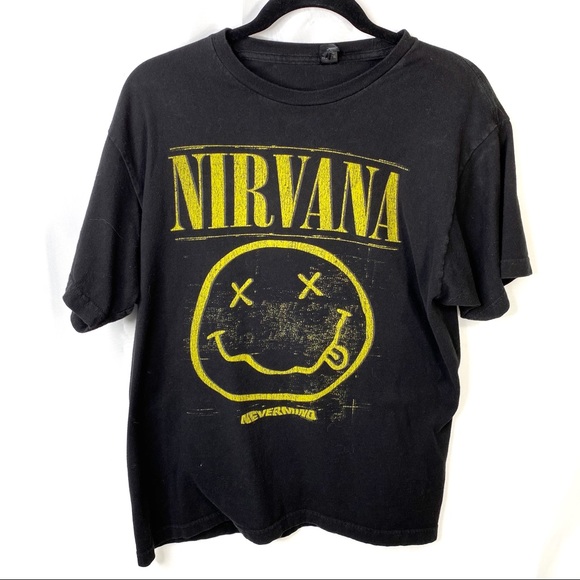 Tultex Other - Tultex Nirvana Nevermind Spellout Tee Mens Large